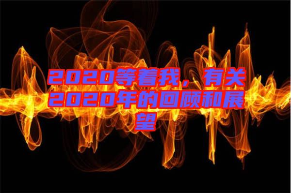2020等著我，有關2020年的回顧和展望