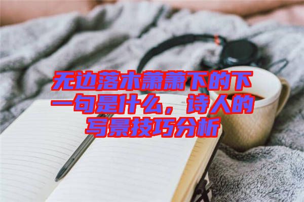 無邊落木蕭蕭下的下一句是什么，詩人的寫景技巧分析